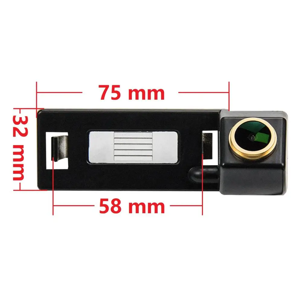 HD 720P Золотая камера заднего вида для Audi A1 A4 B8 A5 5D S5 TT Roadster Q5 RS Coupe Cabriolet /Skoda Superb Skoda Yeti