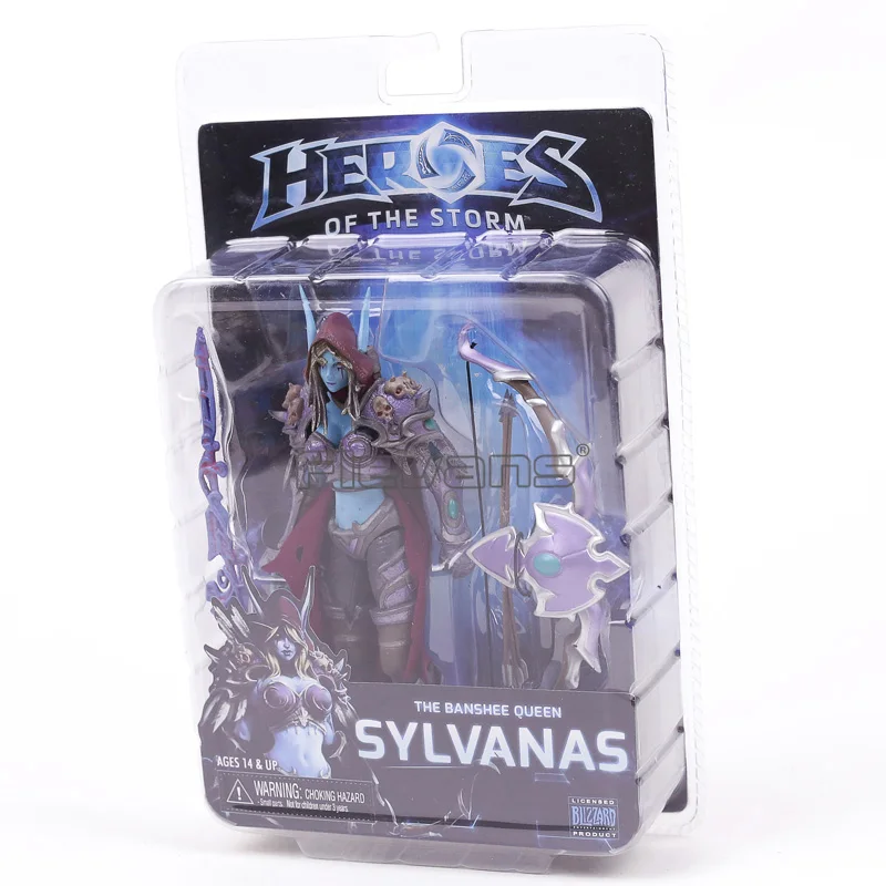 NECA &quotHeroes Of The Storm&quot Сильвана ПВХ движущаяся фигурка Коллекционная модель