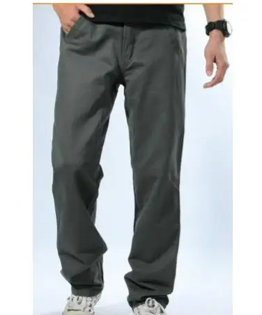 Брюки мужские повседневные свободные штаны в стиле хип-хоп с большим количеством