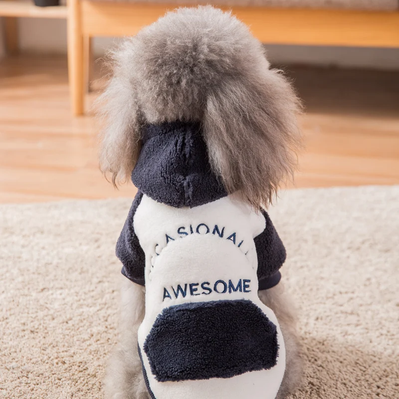 Hipidog дропшиппинг флисовые теплые зимние для собак толстовки с капюшоном кошки
