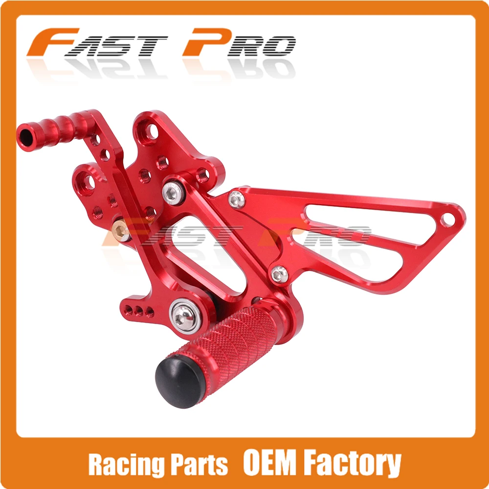 CNC мотоцикл Регулируемая заготовка подножки педали отдых для HONDA CBR600RR CBR 600RR 2007 2008 2009 2010 2011 2012 2013