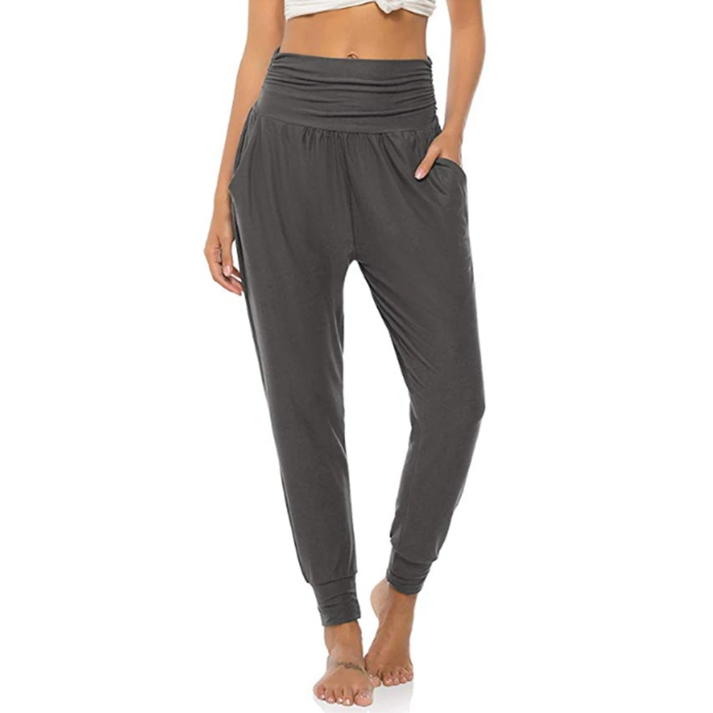

Womens Yoga Sweatpants Loose Workout Joggers Pants Stretchy Harem Pants Hight Waist Comfy Loungewear Pants