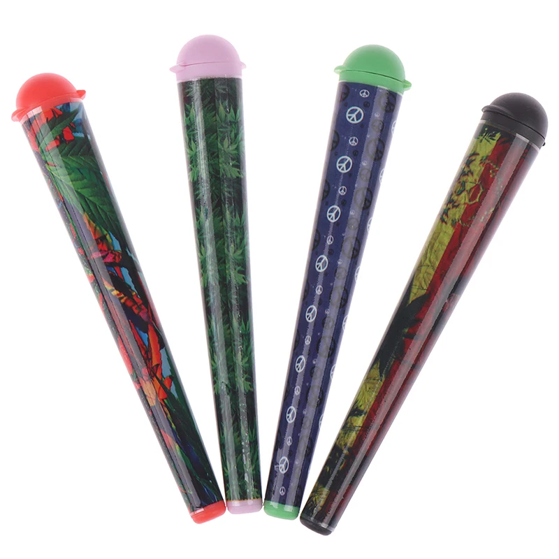 

Tubes 120MM Stash Jar Joint Holder Storage Paper Cones Holder Airtight Waterproof Pill Box Without Cone