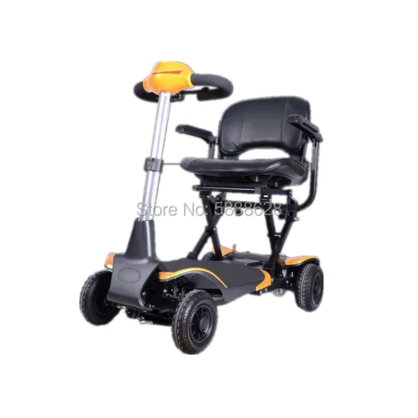 

Light Step Elderly Scooter Four-wheel Electric Scooter Folding Portable Elderly Disabled Power Car Smart Scooter