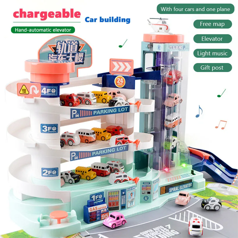 Супер Автомобили строительство автомобилей Приключения электрический вагон