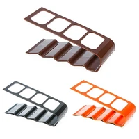 vcr dvd tv remote control cellphone stand holder 4 slots storage caddy organiser tools storage rack