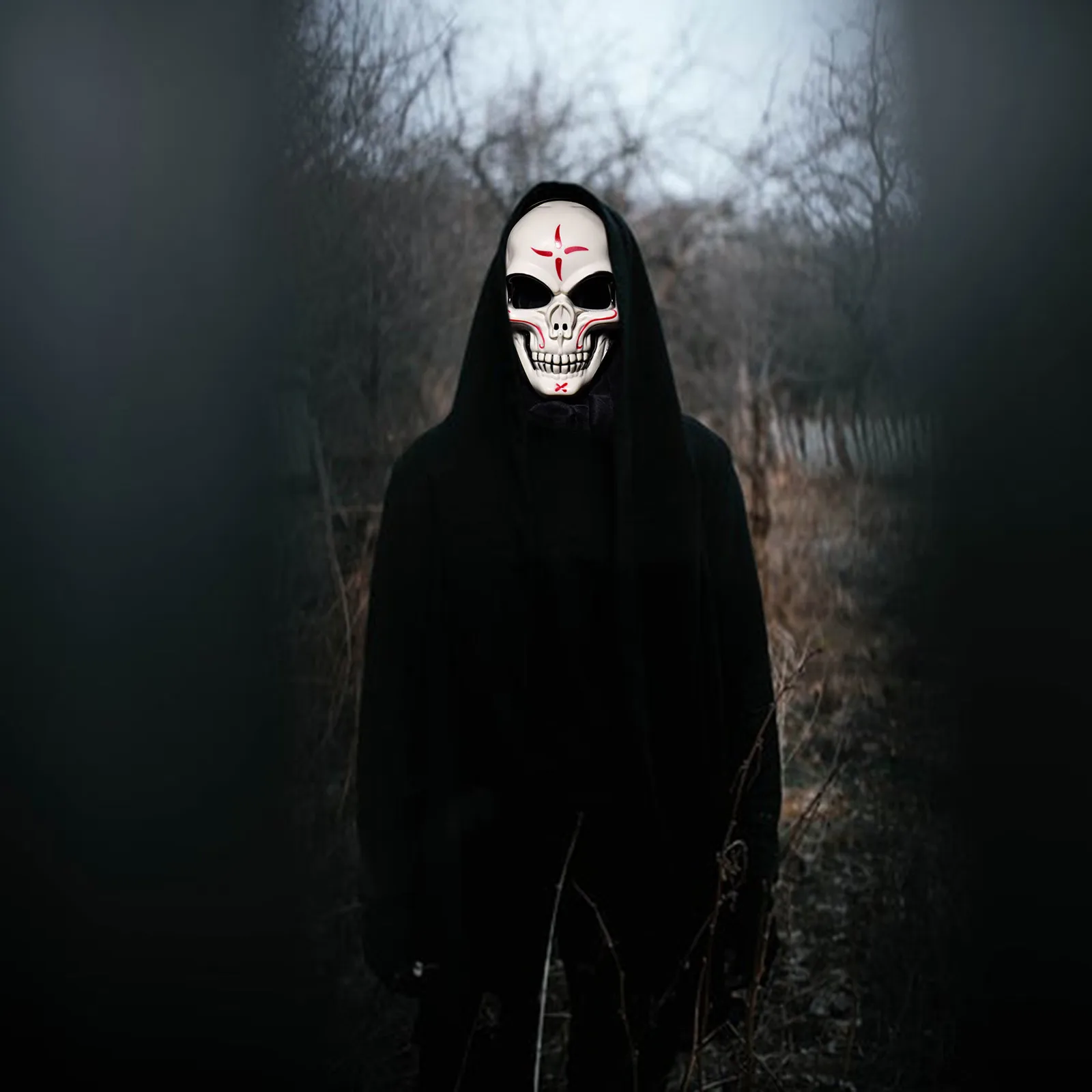 

2021 маска на лицо с призраком на Хэллоуин, ужасная кричащая гримаса, маска для взрослых, страшный реквизит для косплея, карнавал, маскарадное ...