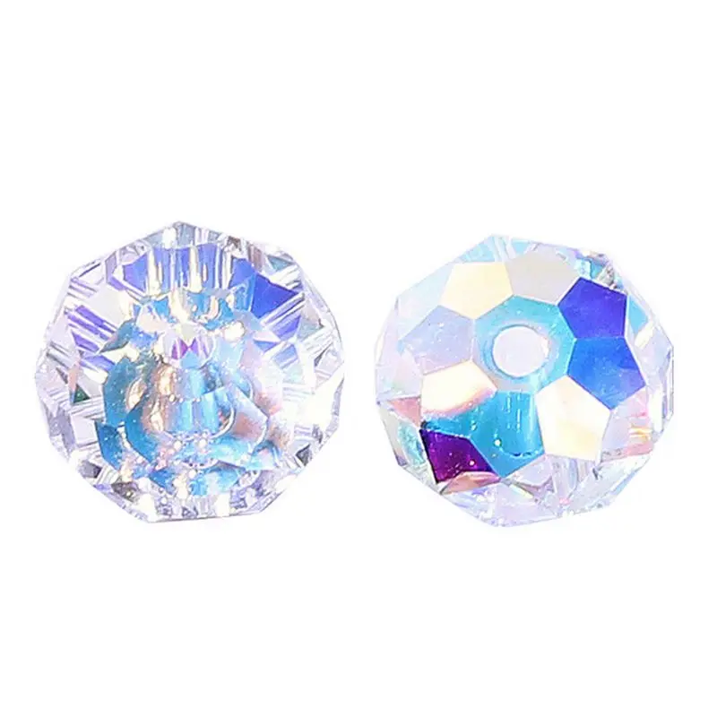 5 шт./компл. Кристалл УФ смолы бусины кубики эпоксидная смола формы с отверстиями