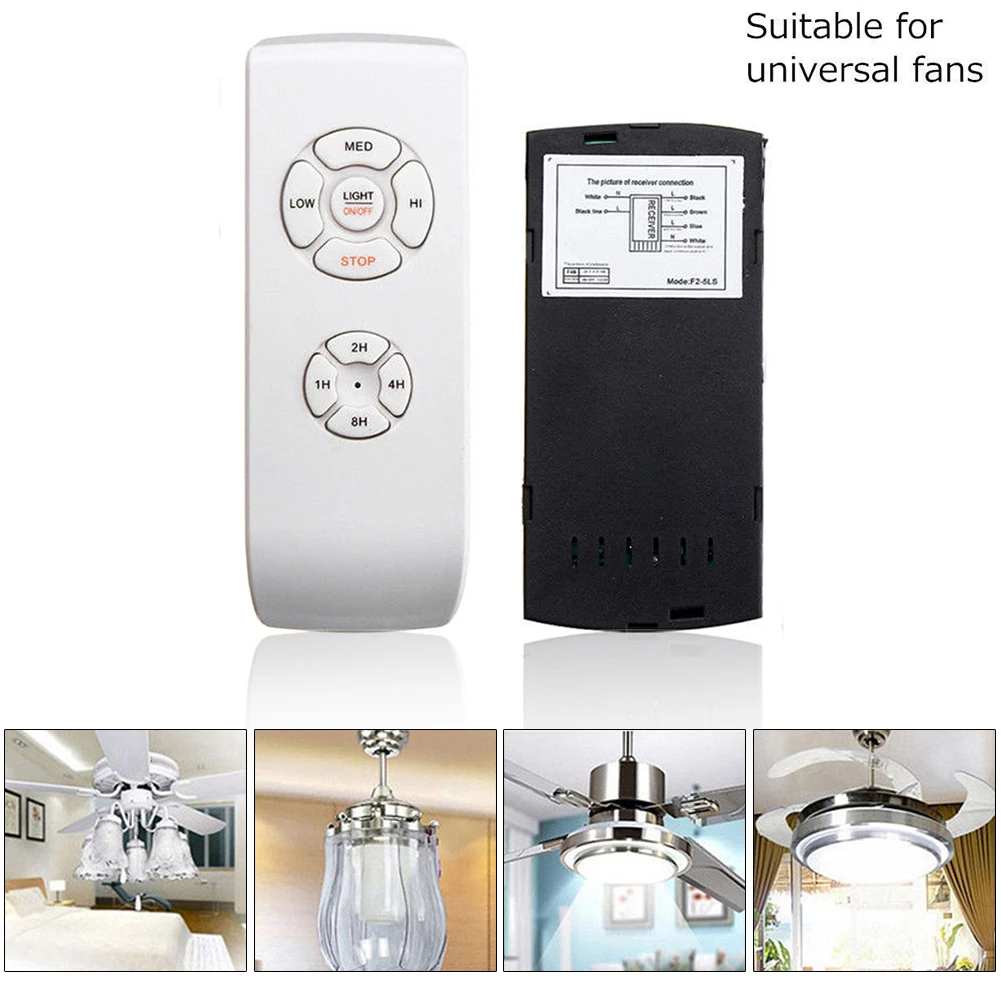 

Ceiling Fan Lamp Remote Control Kit Timing Wireless Control 110V/220V