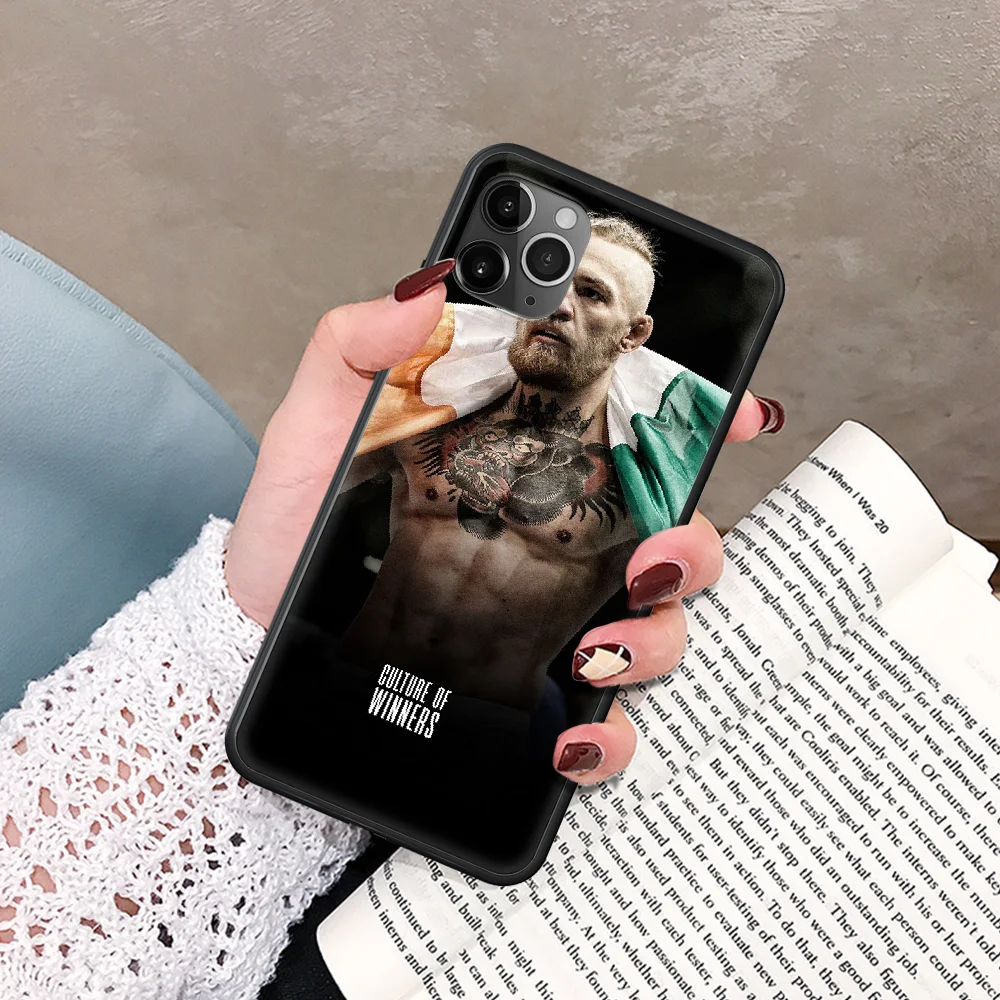 

Conor McGregor Irish Phone Case For IPhone 5 5S SE 5C 6 6S 7 8 Plus X XS XR 11 12 Mini Pro Max 2020 black Prime Soft Hoesjes