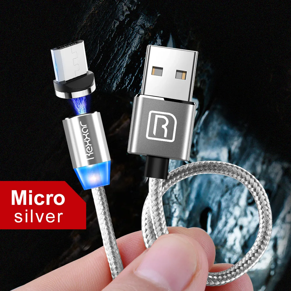Магнитный usb-кабель для быстрой зарядки, кабель USB type C, Магнитный зарядный кабель Micro usb, кабель для мобильного телефона, usb-шнур для iphone, samsung