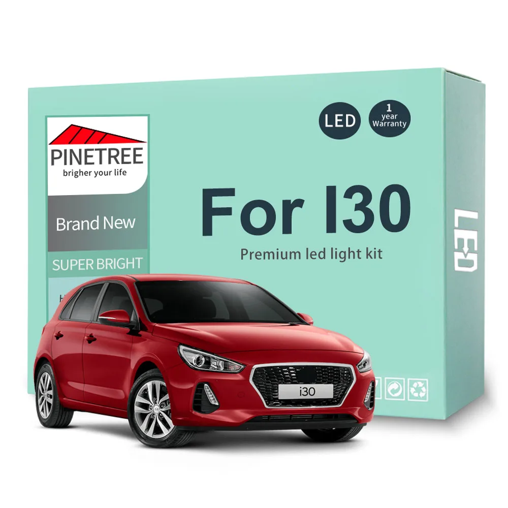 

Led Interior Light Kit For Hyundai i30 FD GD PD PDE PDEN 2007-2014 2015 2016 2017 2018 2019 2020 LED Bulbs Canbus