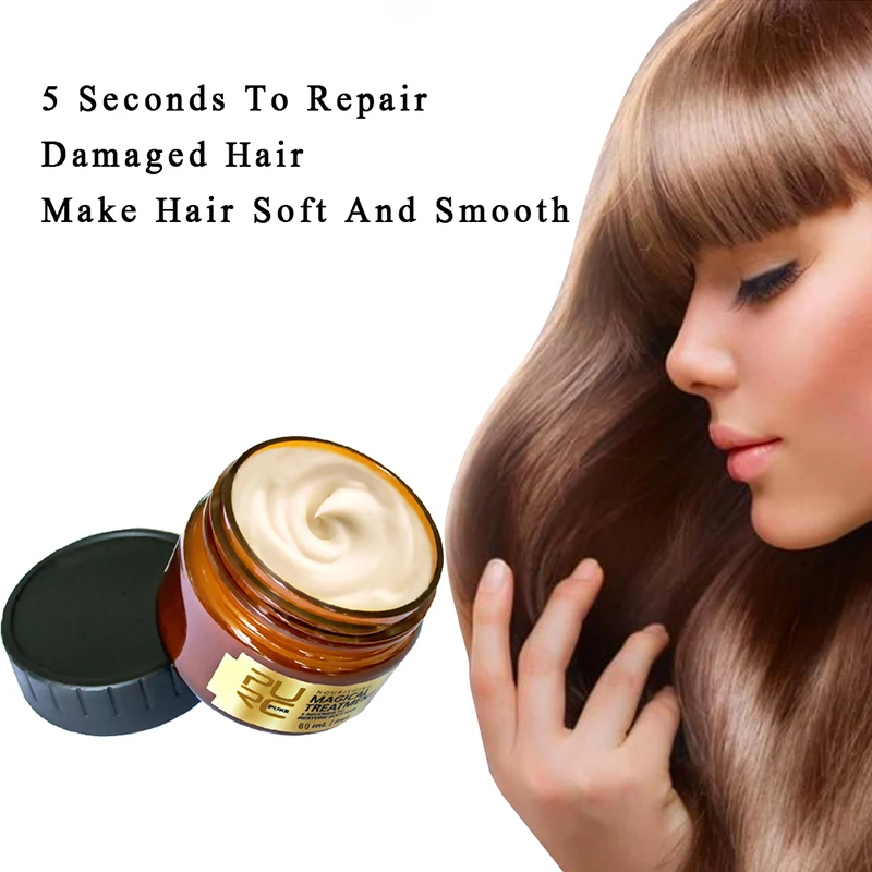 

Shiny Hair Conditioners Hair Repair Care Mask Hair Straightening Smoothing Treatment