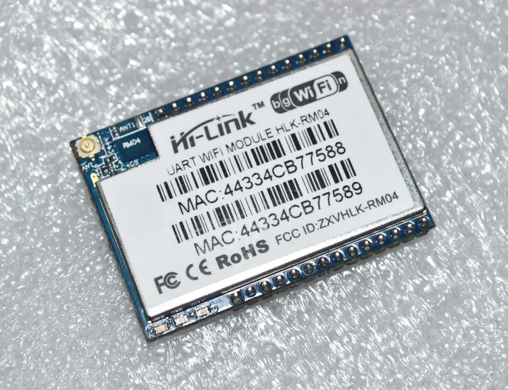 HLK-RM04 антенна серийный wifi двойной ethernet порт Последовательный порт UART к wifi модуль антенна