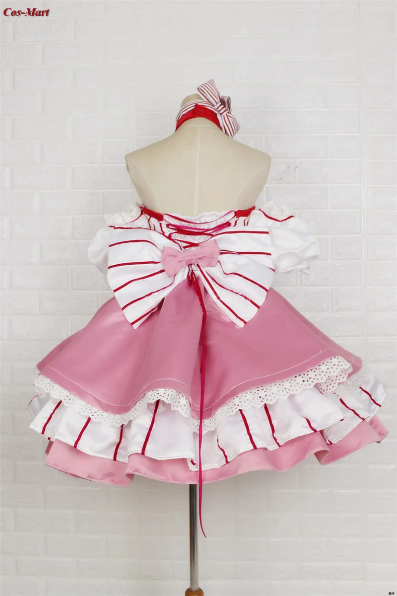 

Game Fate/Grand Order Nitocris Cosplay Costume Valentine's Day Pink Formal Dress Activity Party Role Play Clothing Custom-Make