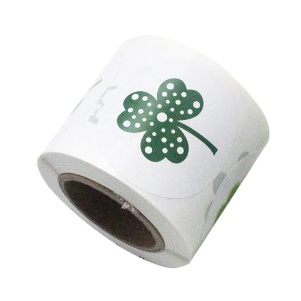 200 шт. в 1 Рулоне самоклеящиеся уплотнительные наклейки Shamrock креативные для St