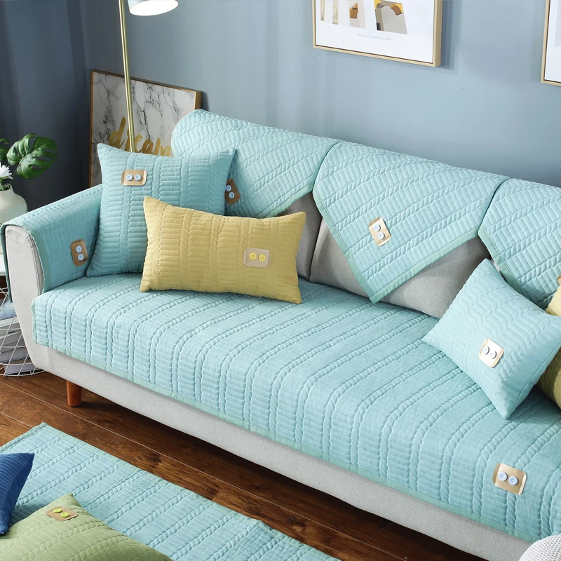 Новинка подушка для дивана всесезонное универсальное тканевое нескользящее
