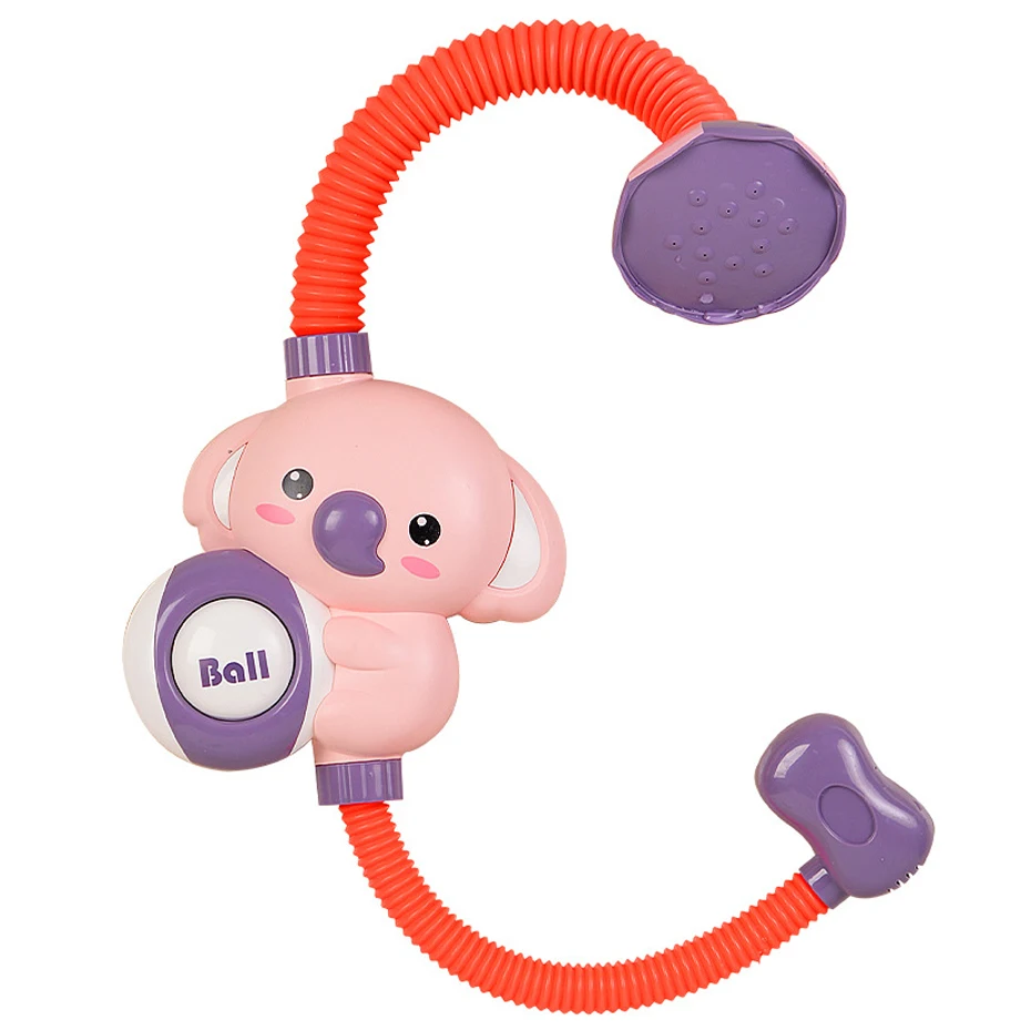 

Electric Elephant Water Spray Bath Toys For Kids Baby Bathroom Bathtub Faucet Shower Toys Strong Suction Cup Children Water Game