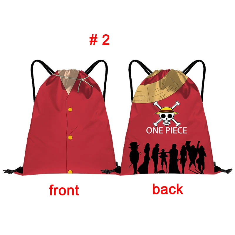 

Рюкзак на шнурке с рисунком из аниме «пиратский король»