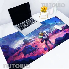 Astroneer Large Size Hot Sell Gaming Mouse Pad Cartoon Art Anti-slip Soft Lovely Laptop Carpet MousePad Mouse Mat Desk Mat