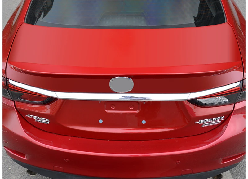 Автомобильный Стайлинг ABS пластик Неокрашенный праймер задний крыло багажник