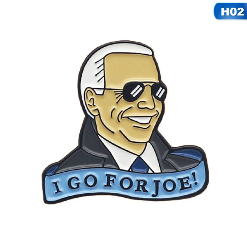 

Alloy Metal Brooch Fashion Jewelry Accessories Gifts For Biden Bernie Sanders Enamel Pins Bag Clothing Hat Lapel Badges