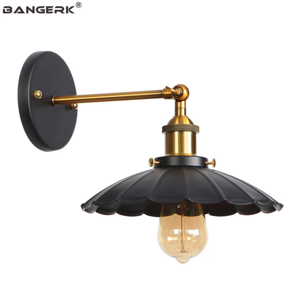 Скандинавский Ретро настенный светильник Лофт Декор светодиодный бра Эдисона