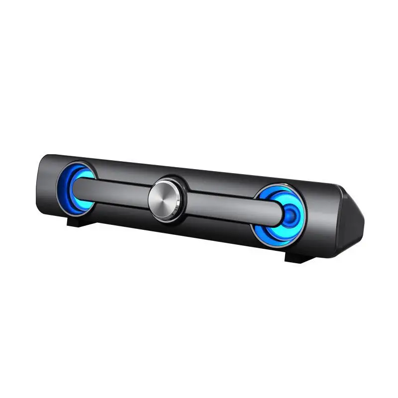 Компьютерный динамик USB проводной мощный стерео сабвуфер бас объемный звук