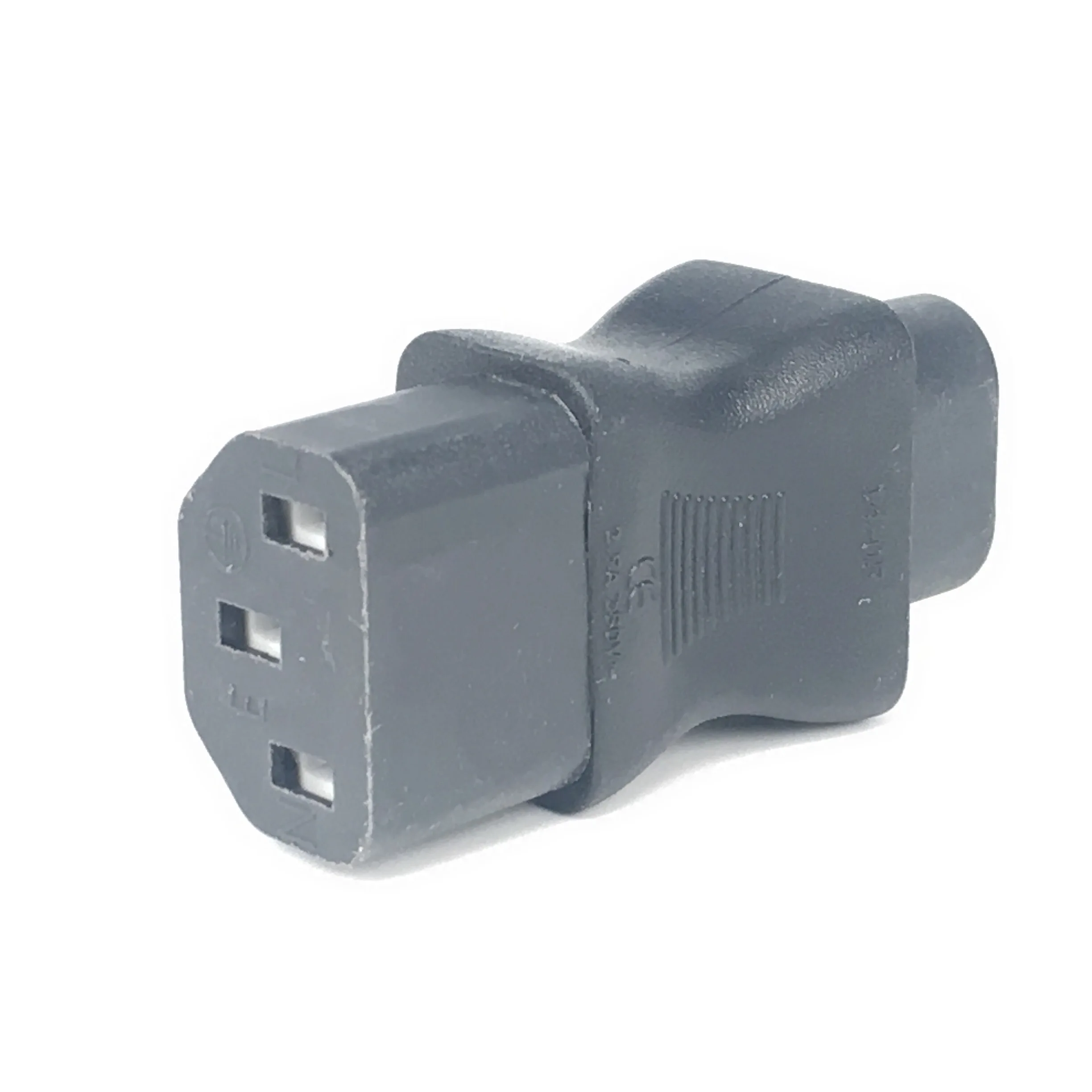 Адаптер питания переменного тока A010 IEC 320 C13 в C8 3-полюсный гнездовой 2-контактный