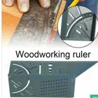 Деревообрабатывающий инструмент, измерительный инструмент с линейкой и плотничным карандашом