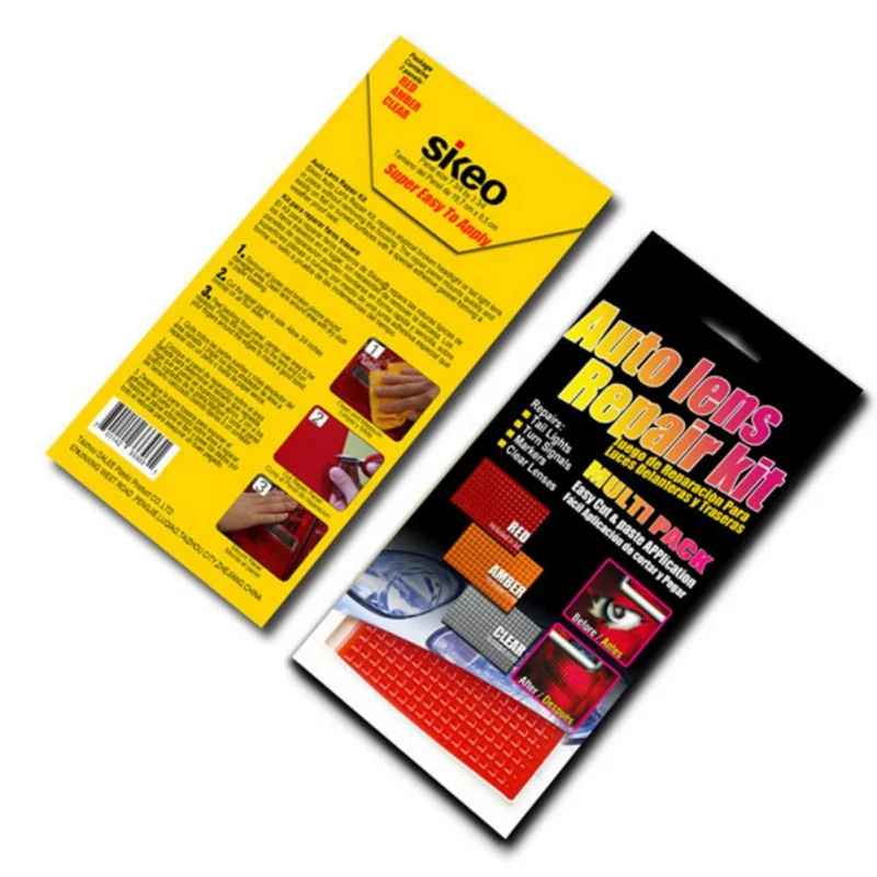 Универсальный 3 шт./упак. автомобилей головной светильник чудесный хвост набор