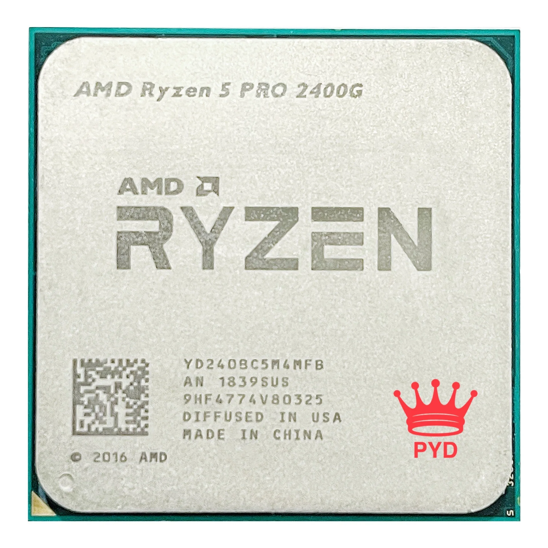 AMD Ryzen 5 Pro 2400G R5 r5 2400g 3 6 ГГц четырехъядерный четырехпоточный процессор 65 Вт YD240BC5M4MFB