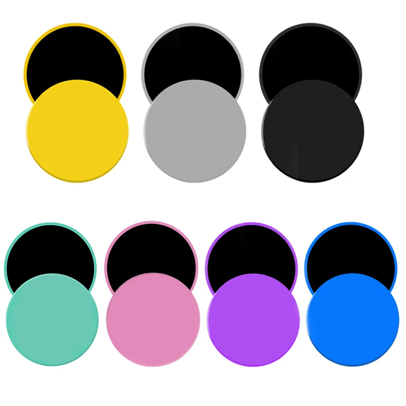 2 шт. раздвижной слайдер скользящие диски для фитнеса диск упражнений скользящая