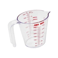 250ml500ml multifunctional clear handle cup set plastic scale measuring beaker baking tools kitchen