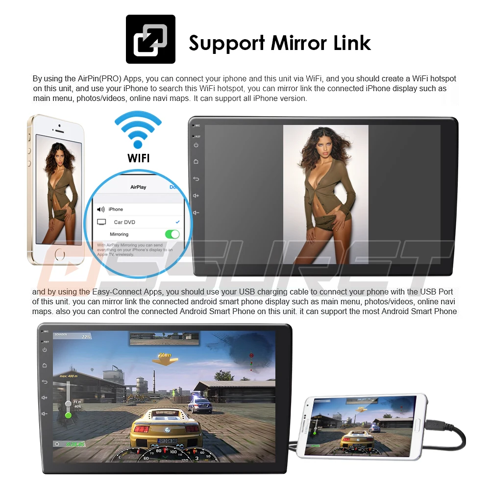 9 дюймов Android 9,0 Универсальное автомобильное радио 2din android автомобильное радио dvd-плеер gps навигация wifi Bluetooth MP5 плеер камера заднего вида 4G