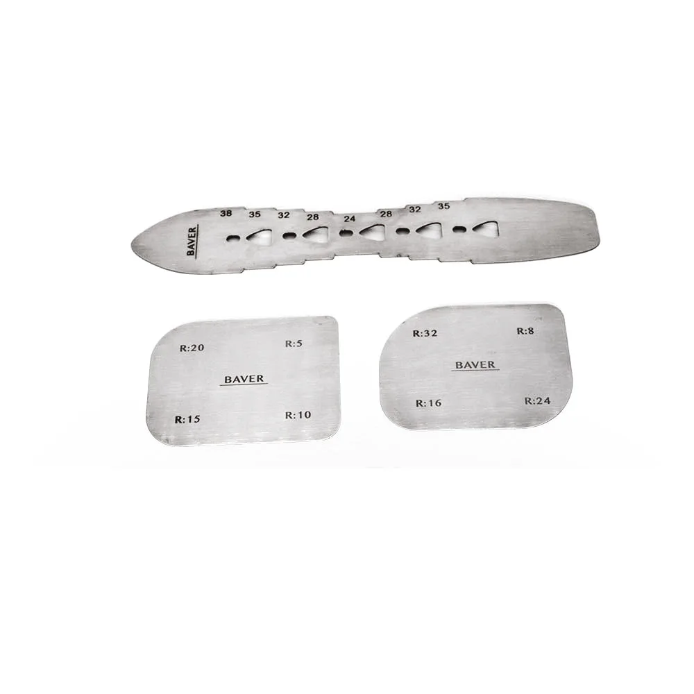 Набор линейки для пробивки отверстий в кожаном ремне с дугой|Пробойка| |