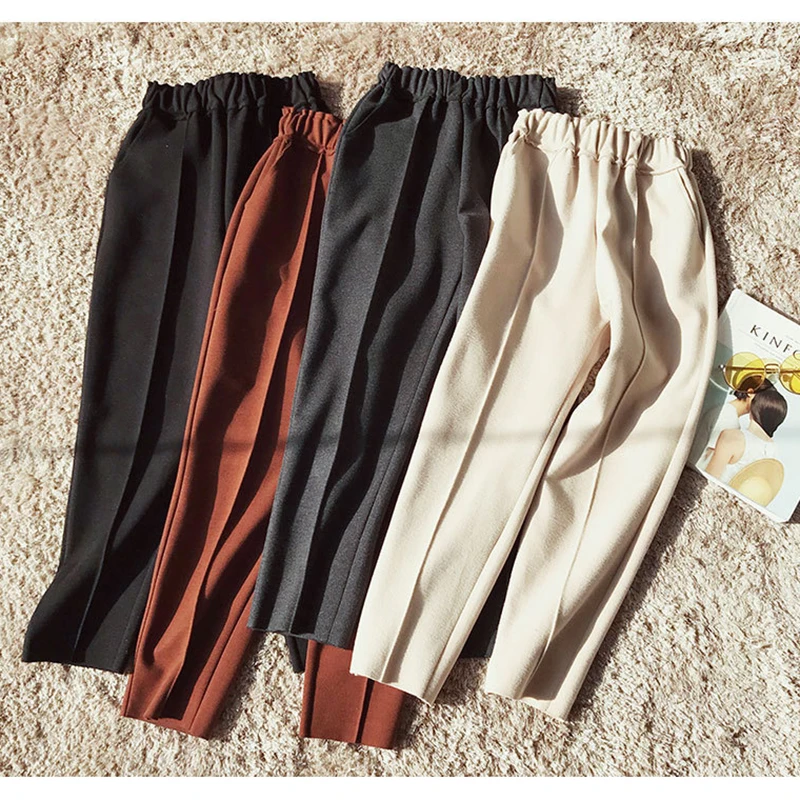 Брюки султанки женские в Корейском стиле тонкие дышащие повседневные брюки