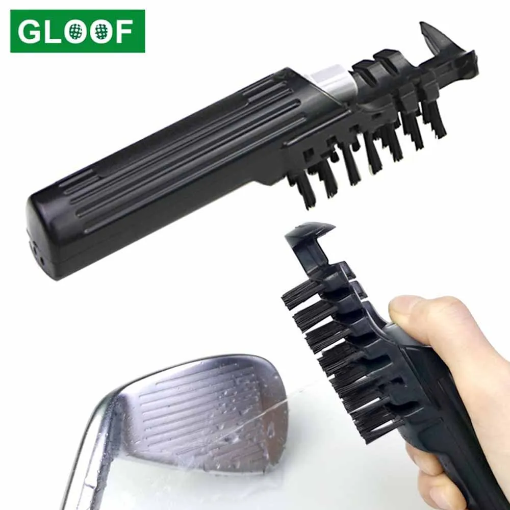 Golf Club Spray Brush with Detachable Bottle Water Brushes 2-in-1 Groove Cleaner Kit Durable Cleaning Tool | Спорт и развлечения