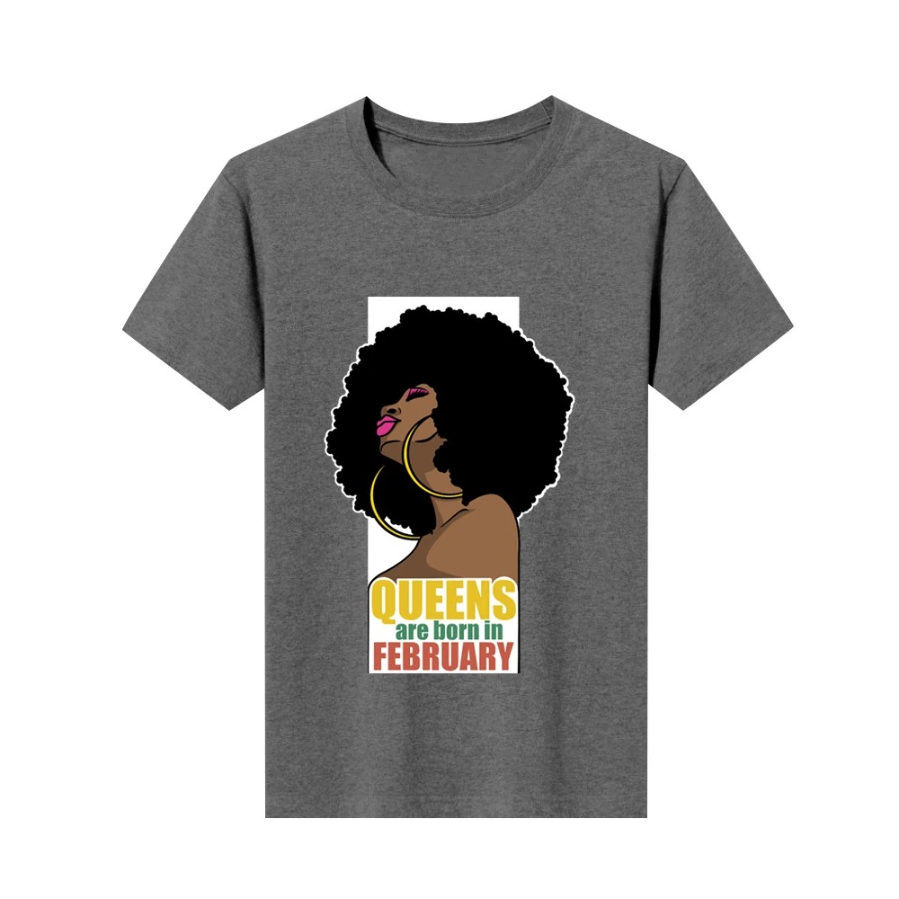 Queens рождаются в феврале Водолей рыбы черный Для мужчин футболка фитнес футболки