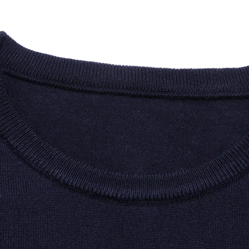 GAAJ Новый Повседневный полосатый вязаный свитер Мужская одежда трикотажное