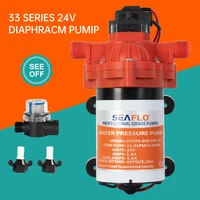 seaflo 24v 11 6lpm 45psi high flow diaphragm water pump with ce certification pumps 12v sprayer pump rv camper boat water pumps