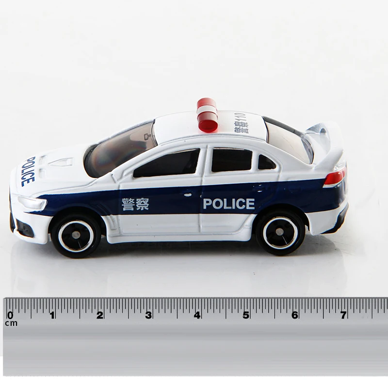 S10 Такара томика CN-04 Mitsubishi Lancer Evolution Patrol полицейский автомобиль 1/64 металлический литой автомобиль модель автомобиля