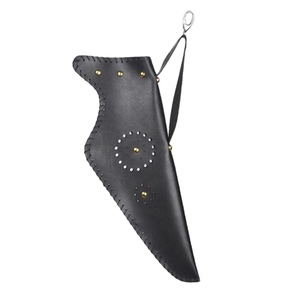 Традиционная кожаная сумка для стрельбы из лука с рекурсивным бантом держатель