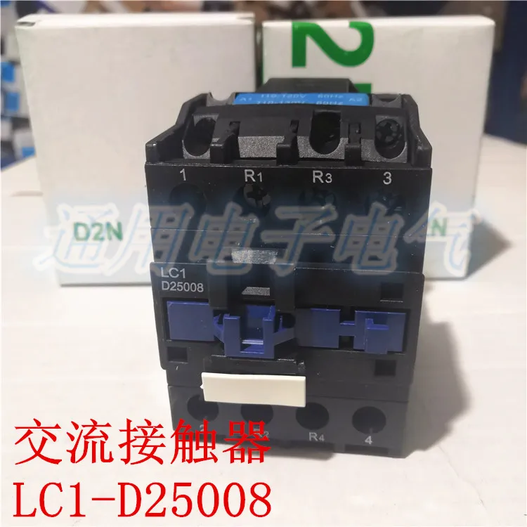 Контактор переменного тока LC1 D25008 LC1D25008 четырехполюсный контактор 24 В 110 220 380