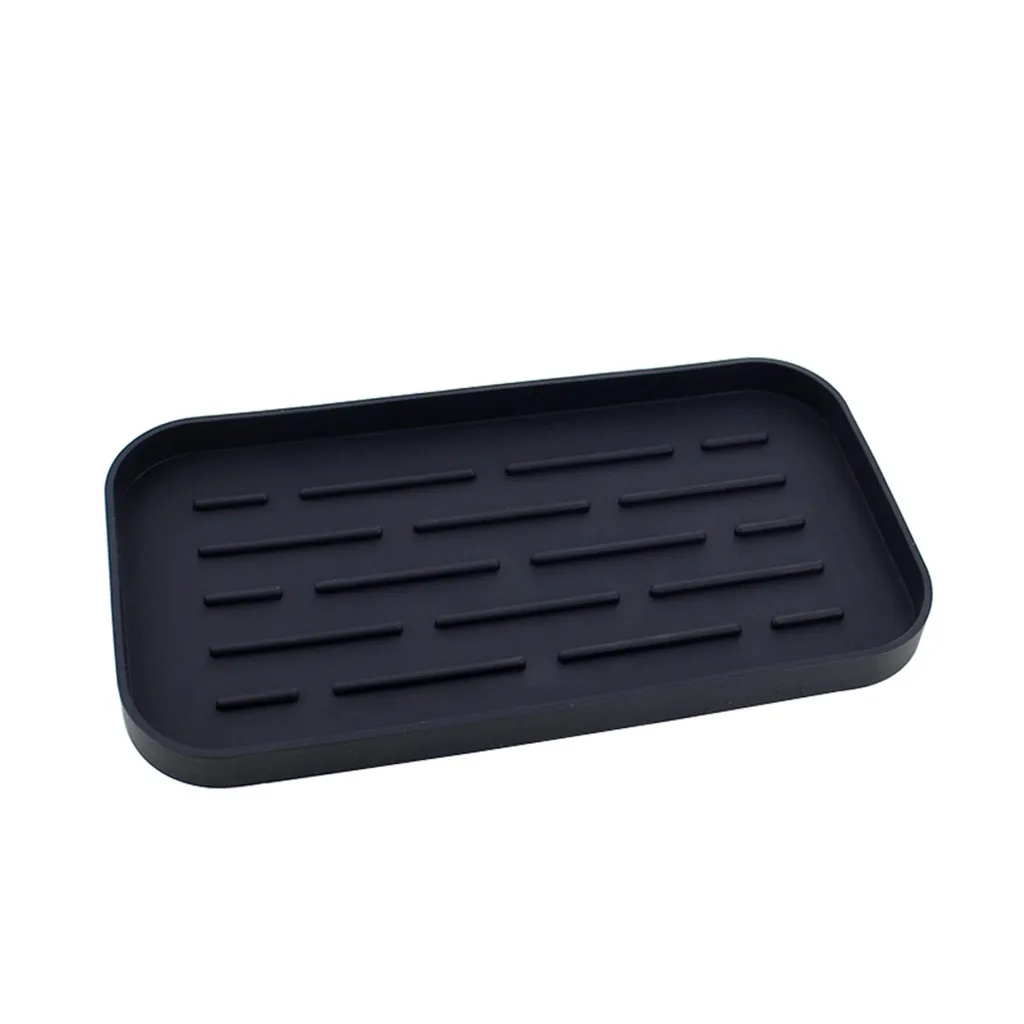 Best selling 2019 products Bar Silicone Outflow Pad Drying Mat Dish Kitchen Thick Counter Deep Grooves Dry support#25 | Дом и сад