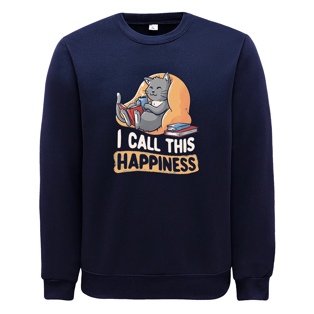 

Men'S Shirt I Call This Happiness Pattern High-Quality Sport Tracksuit Oversized Fashion Tops Hip Hop Casual Sweatshirt For Man