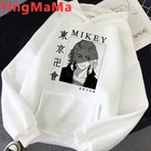 Толстовка мужская с японским аниме Токио, Свитшот унисекс с мультяшным рисунком Мстители, Sano Manjiro, уличная одежда в стиле Харадзюку