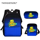 Комплект из рюкзака и сумки для начальной школы, 15 дюймов