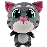 Plush Tom 26cm Мягкие плюшевые милые игрушки Кот говорящий том и друзья животные куклы Рождественский подарок на день рождения для детей - Цвет: Plush Tom 26cm