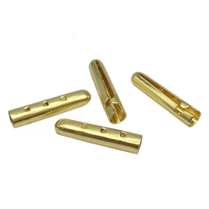 Weiou (20 шт5 комплектов) шнурки для обуви металлические наконечники для обшивки шнурков концы шнурков для одежды шнурки серебро, золото, GunBlack Rose 3*17 мм